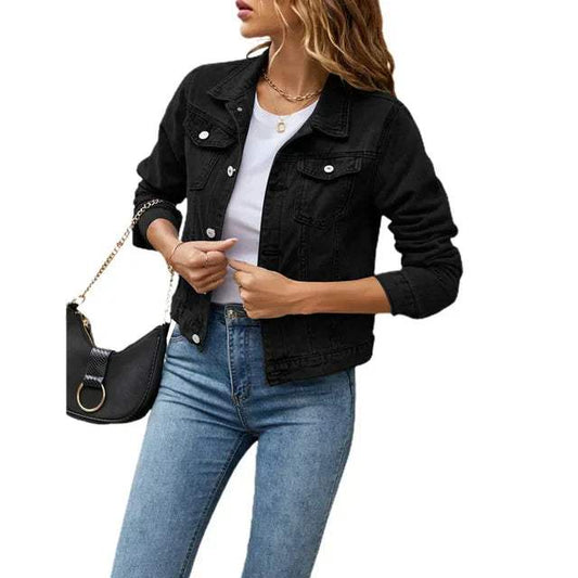 Chaqueta vaquera para mujer | Elegante | Duradera y cómoda | Perfecta para primavera y verano
