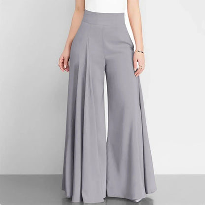 Pantalones elegantes con cintura alta