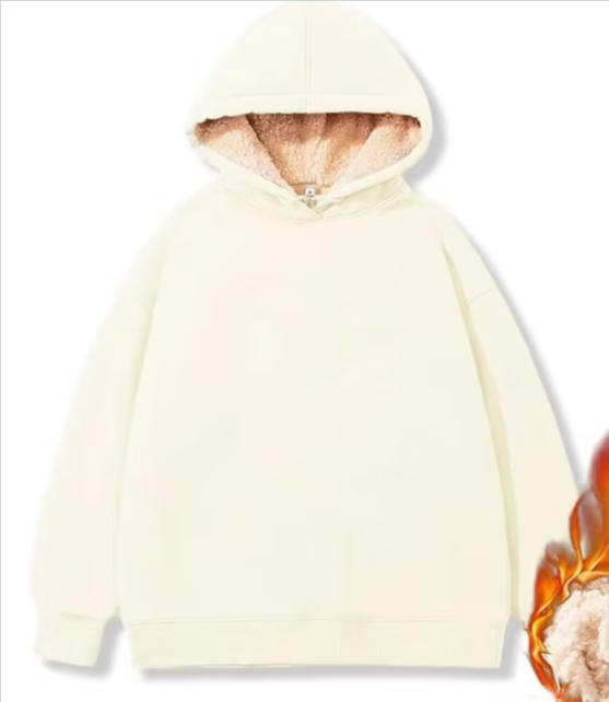 Simon | Chaqueta de forro polar Sherpa con capucha