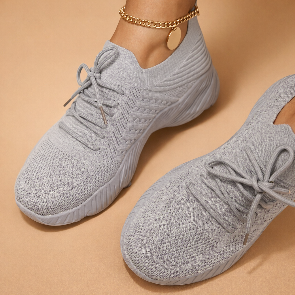 Damskie Sznurowane Buty Sportowe