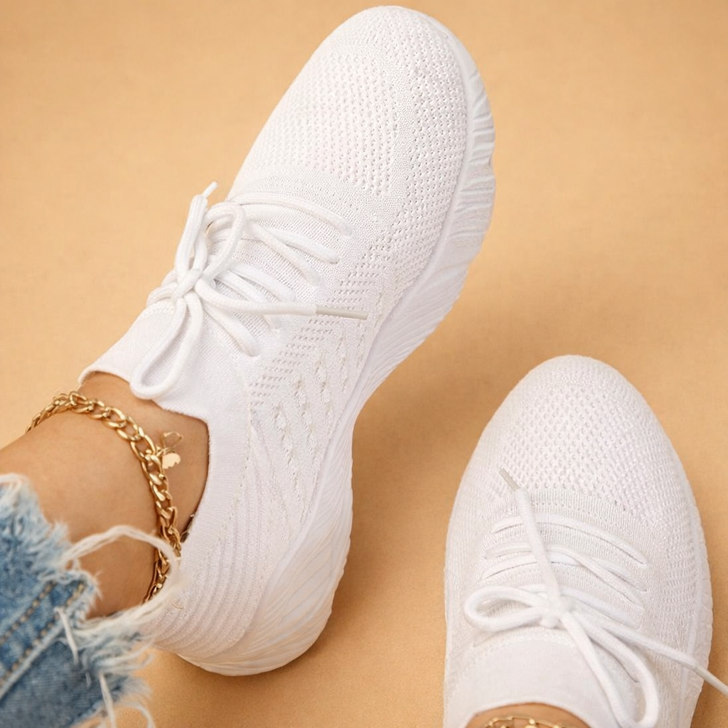 Damskie Sznurowane Buty Sportowe
