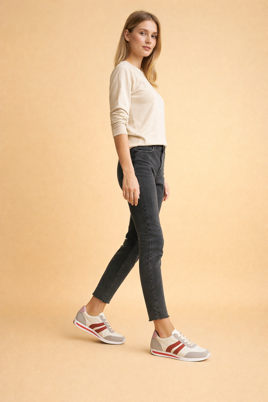 Damskie Sneakersy Casual