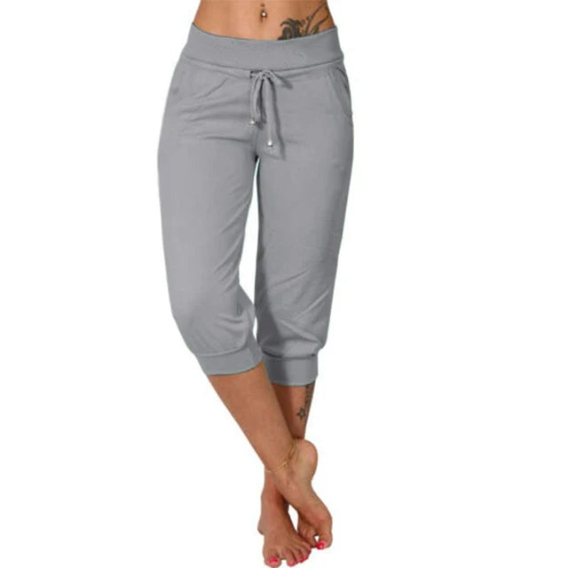 Pantalones capri casual - Luna