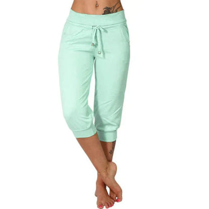 Pantalones capri casual - Luna