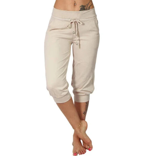 Pantalones capri casual - Luna