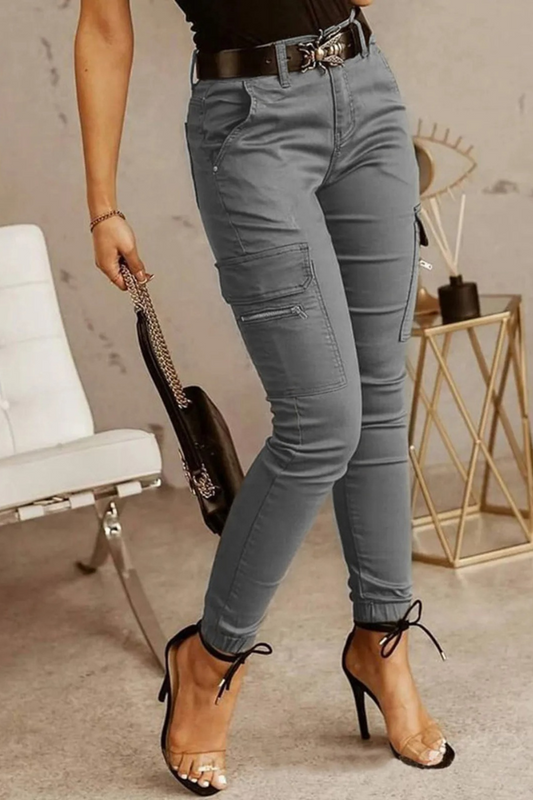Pantalones cargo modernos para mujer