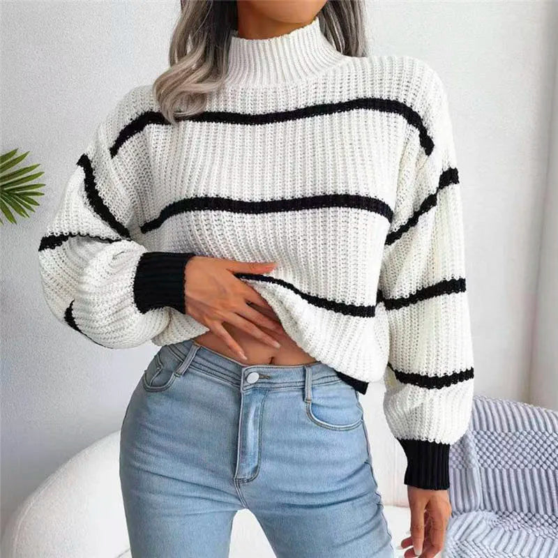 Pamela - Jersey de punto cálido para mujer