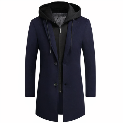 Durk Coat | Gabardina de lana para hombre