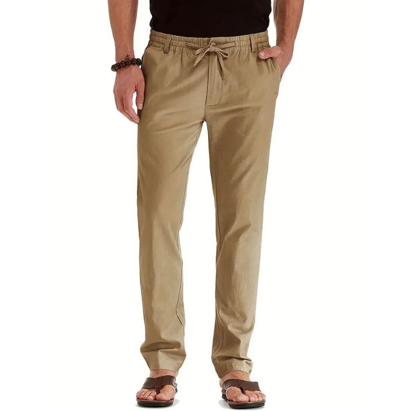 Pantalón holgado con cintura elástica