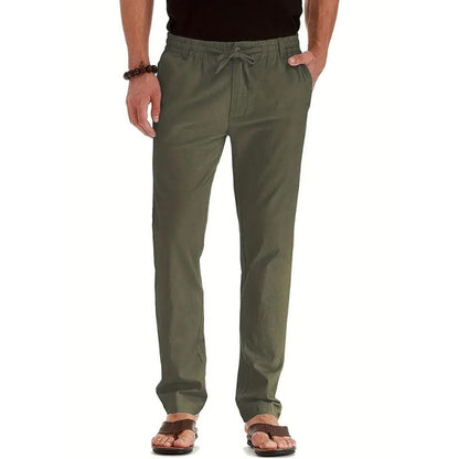 Pantalón holgado con cintura elástica