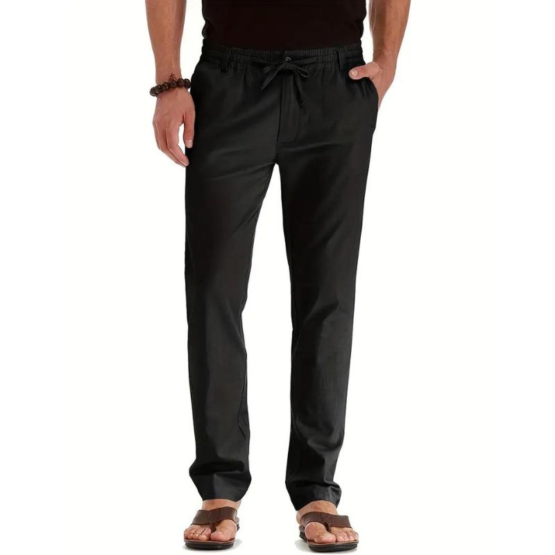 Pantalón holgado con cintura elástica