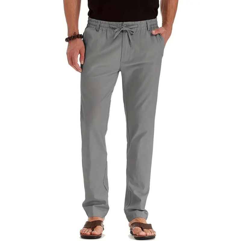 Pantalón holgado con cintura elástica