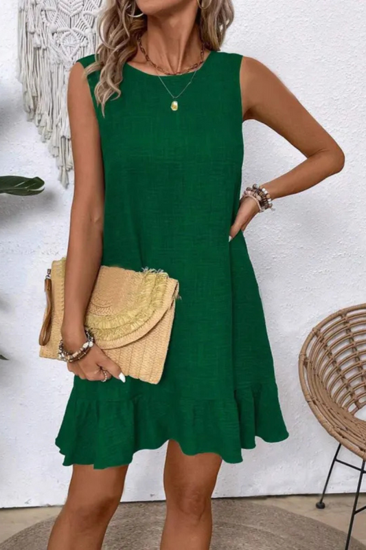 Zuri | Vestido de verano holgado con volantes
