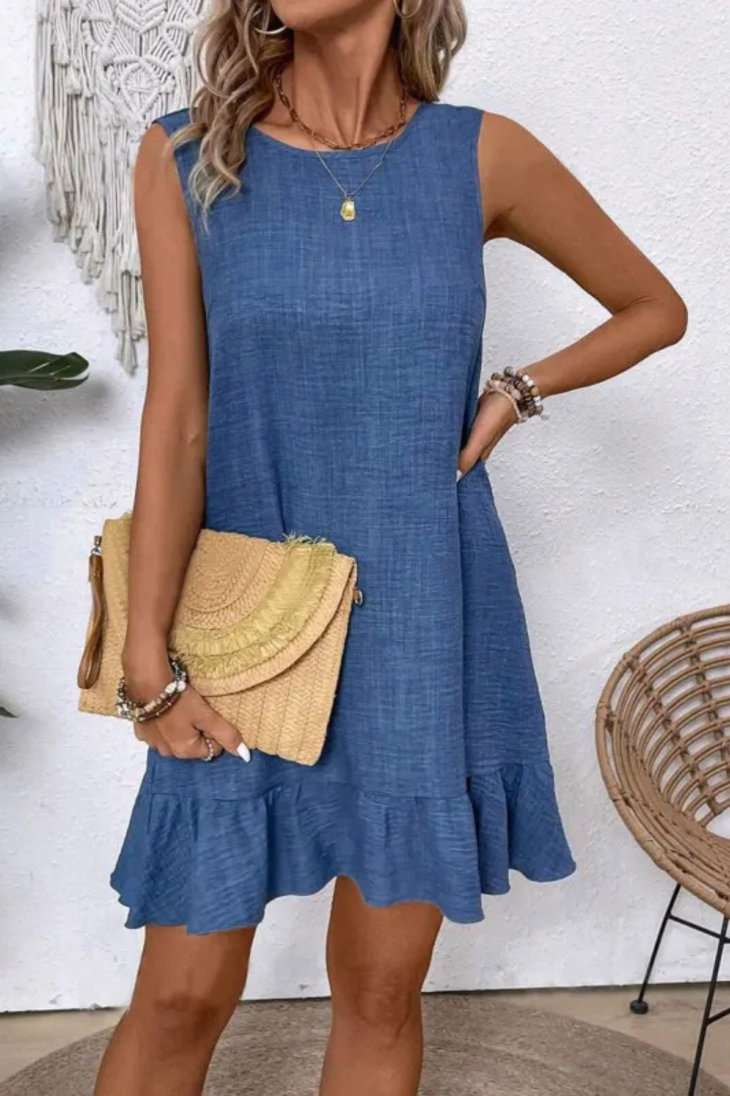 Zuri | Vestido de verano holgado con volantes