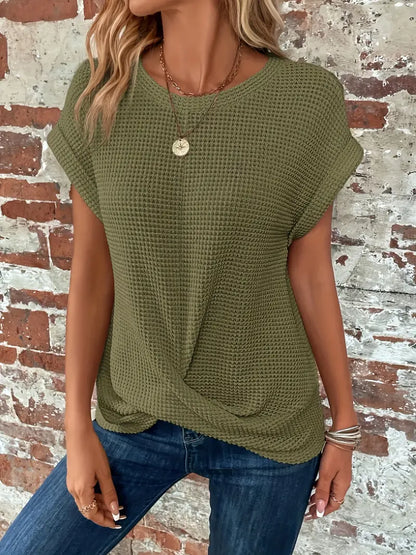 Abbie | Cómoda camiseta de punto para todos los días