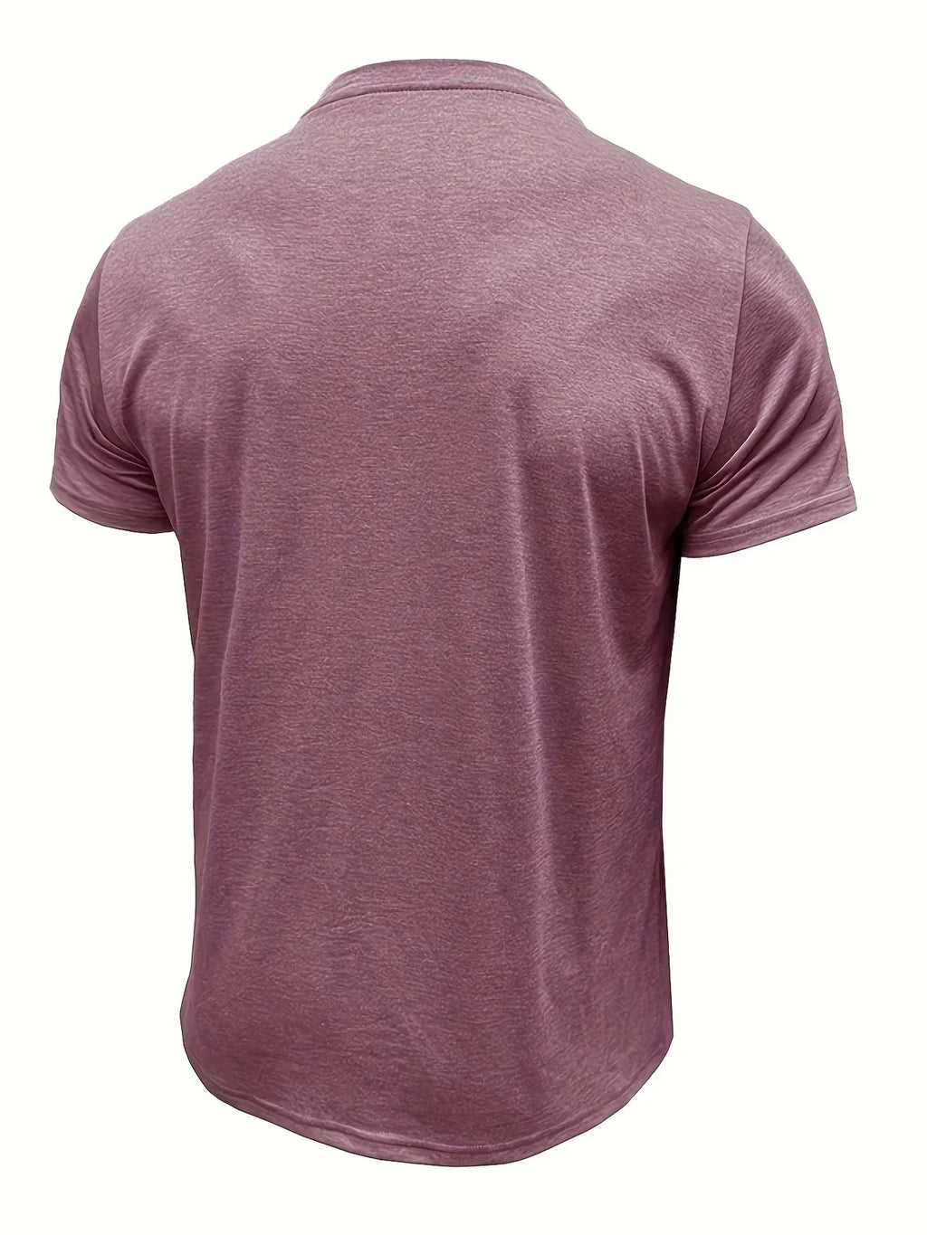 Męska Koszulka Henley Guzikami