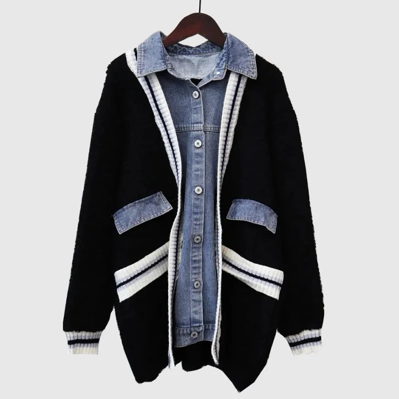 Chaqueta bordada vintage de mujer