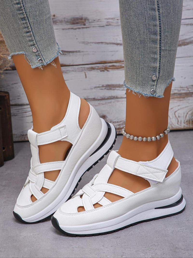 Damskie Sandały Sneakersy na Platformie