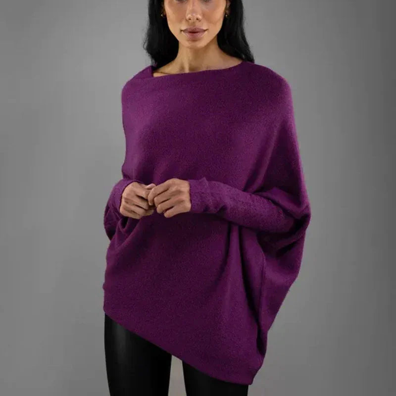 Arla - Jersey Batwing de lujo para mujer