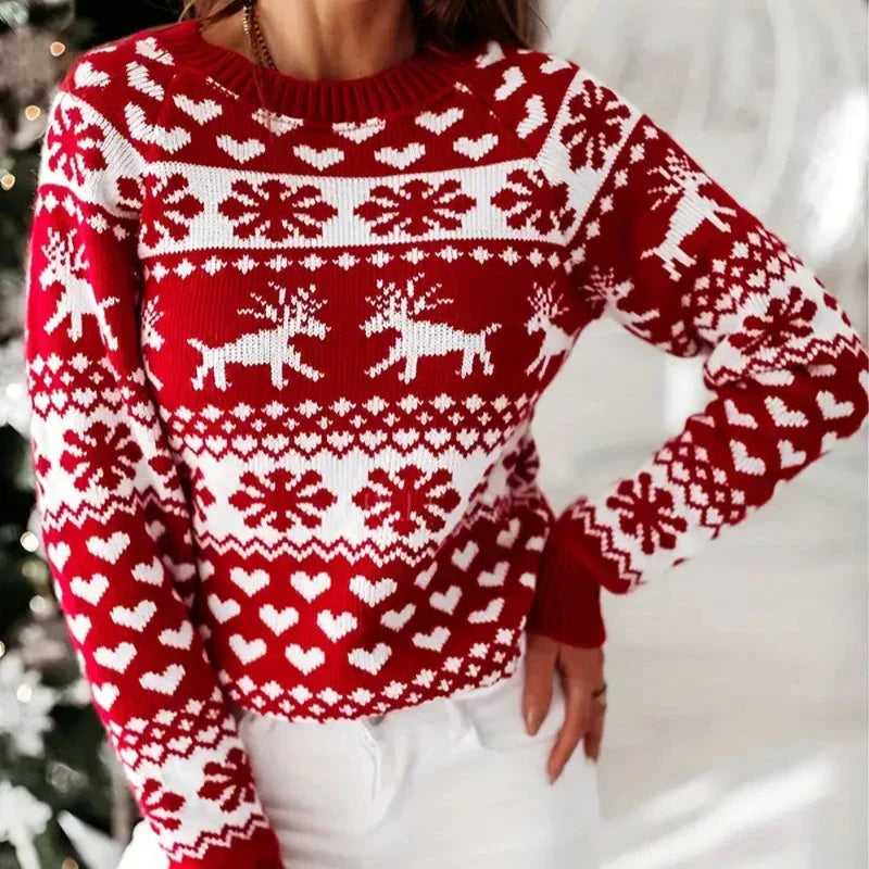 Nina | Elegante y festivo jersey navideño para mujer