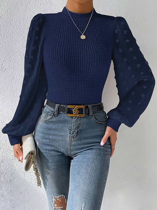 Blusa de ganchillo para mujer Mila - Elegante y refinada