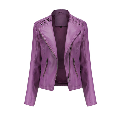 Sifra | Chaqueta de cuero de moda para mujer