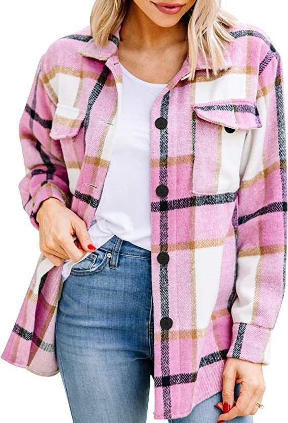 Chaqueta estampada para mujer