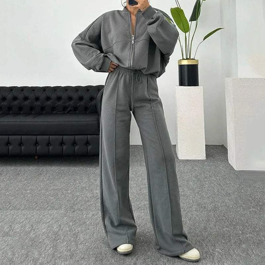 Traje de Ocio | Moderno | Tejido Cómodo | Perfecto para el Trabajo en Casa y Casual Chic