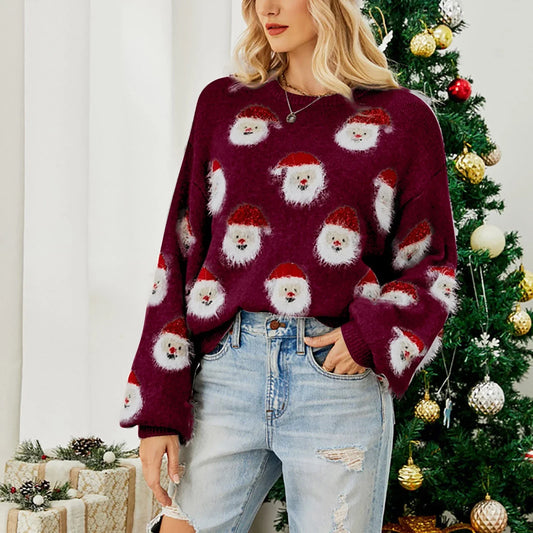 Annemarie Sweater | Jersey de Papá Noel holgado