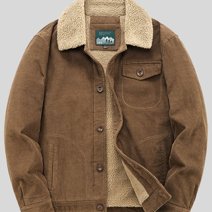 Sven | Chaqueta con botones de forro polar