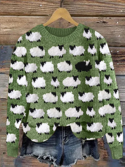Jersey estampado para mujer