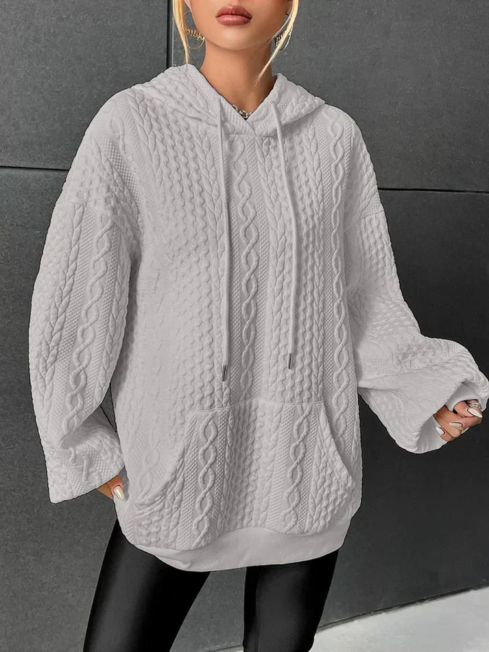 Viktoria | jersey de punto con capucha para mujer