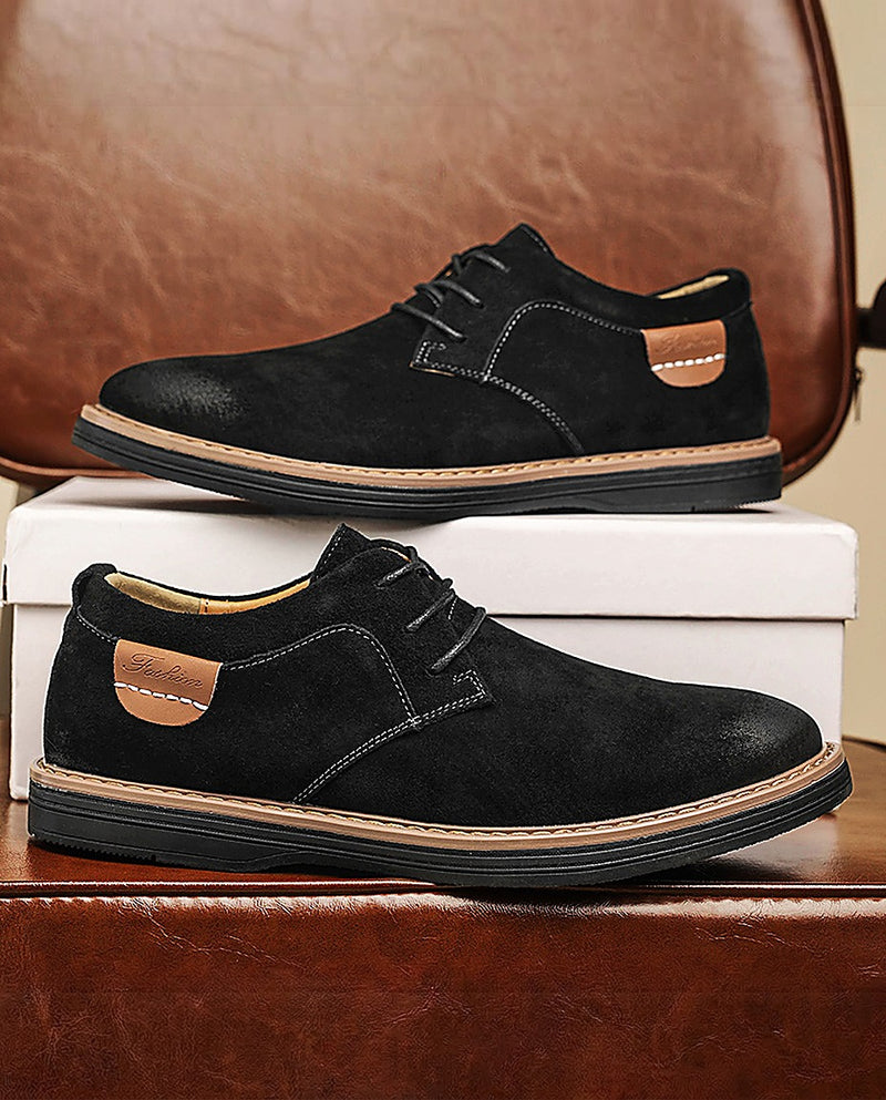 Buty Męskie Sznurowane Niskie