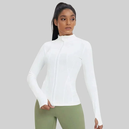 Heidi-Mode | Chaqueta deportiva activa ceñida al cuerpo
