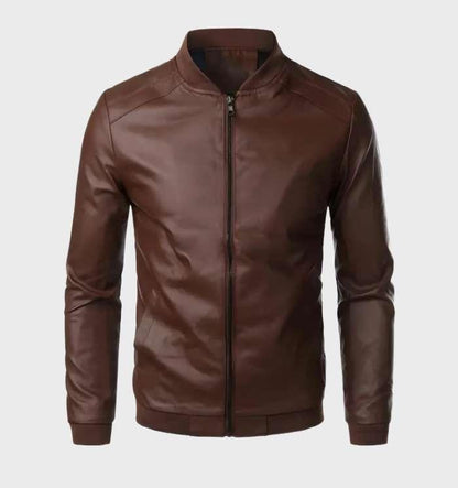 Fabert Jacket | Chaqueta de piel con cremallera para hombre
