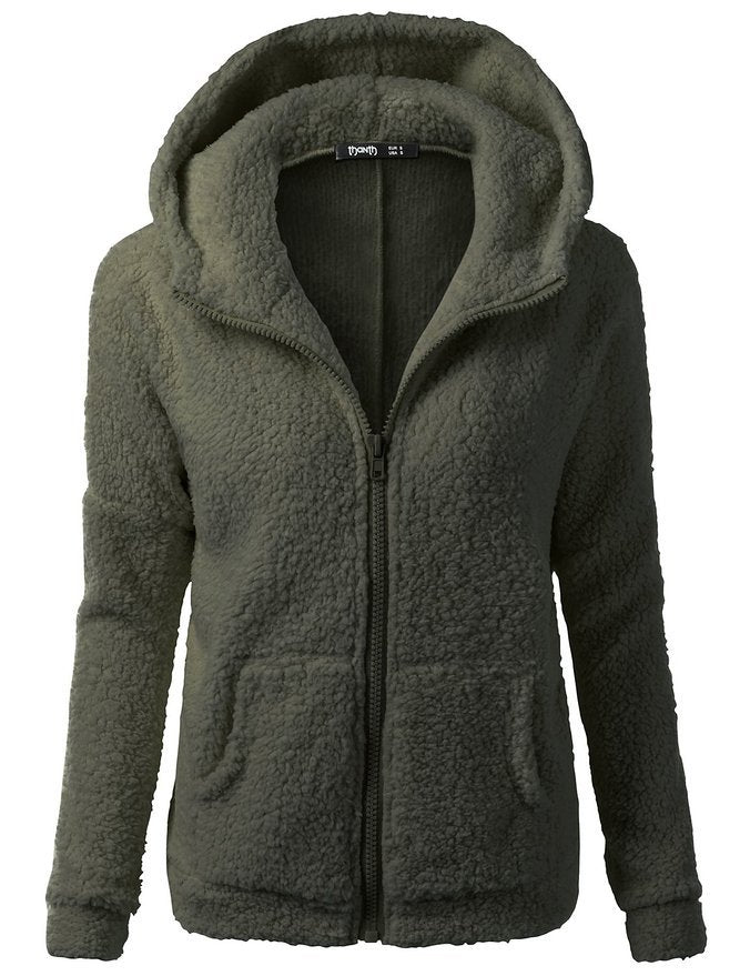Chloe - Chaqueta de forro polar suave - Cálida y versátil