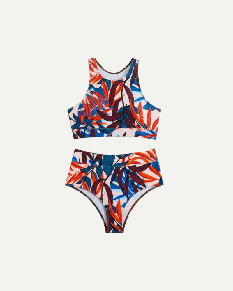 Damskie Bikini Z Wysokim Stanem