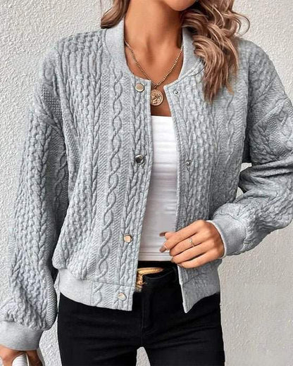 Chaqueta de punto | Moderna | Cómoda | Ideal para tiempo de transición