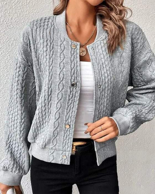 Chaqueta de punto | Moderna | Cómoda | Ideal para tiempo de transición