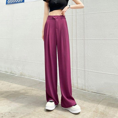 Pantalones de pierna ancha