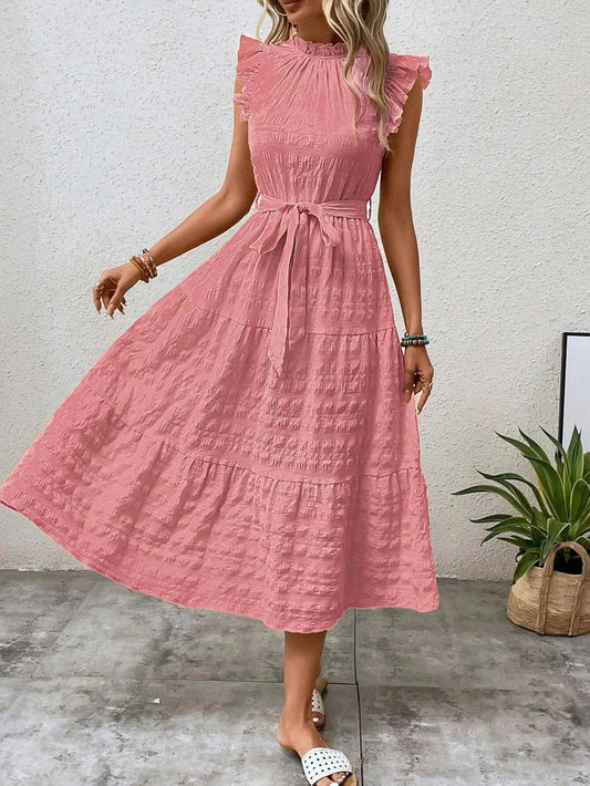 Elegante vestido midi para mujer