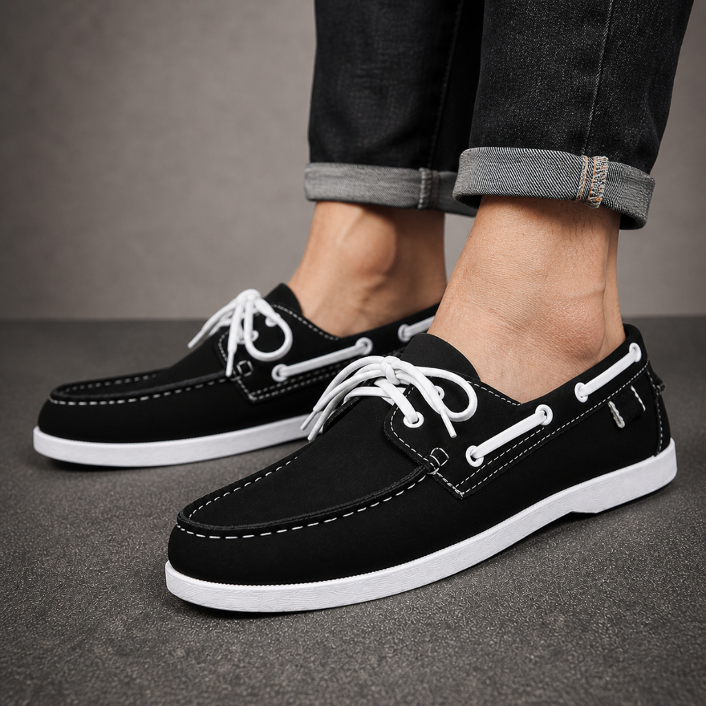Męskie Klasyczne Buty Żeglarskie