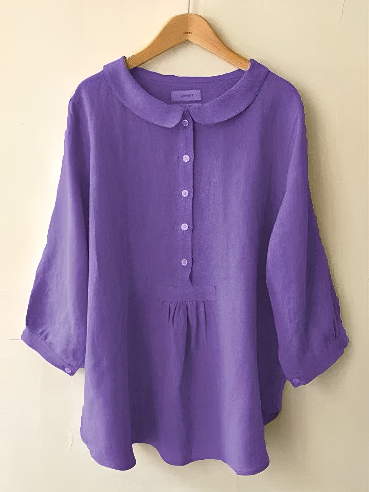 Dana | Cómoda blusa suelta con botones para mujer