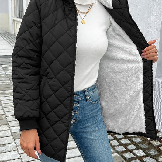 Romy | Chaqueta acolchada con cremallera