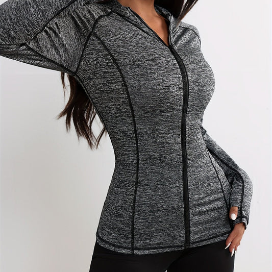 Emma | Chaqueta deportiva con capucha y detalle de rayas