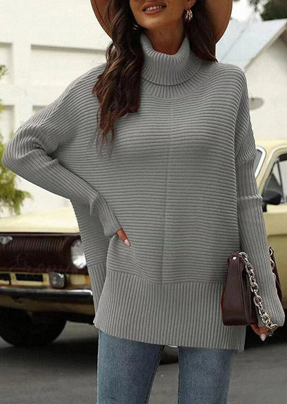 Elegante jersey con detalles de punto únicos