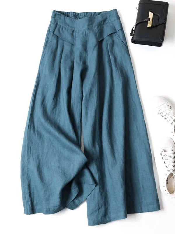 Pantalones anchos para mujer
