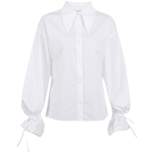 Karen | Blusa blanca informal a la moda