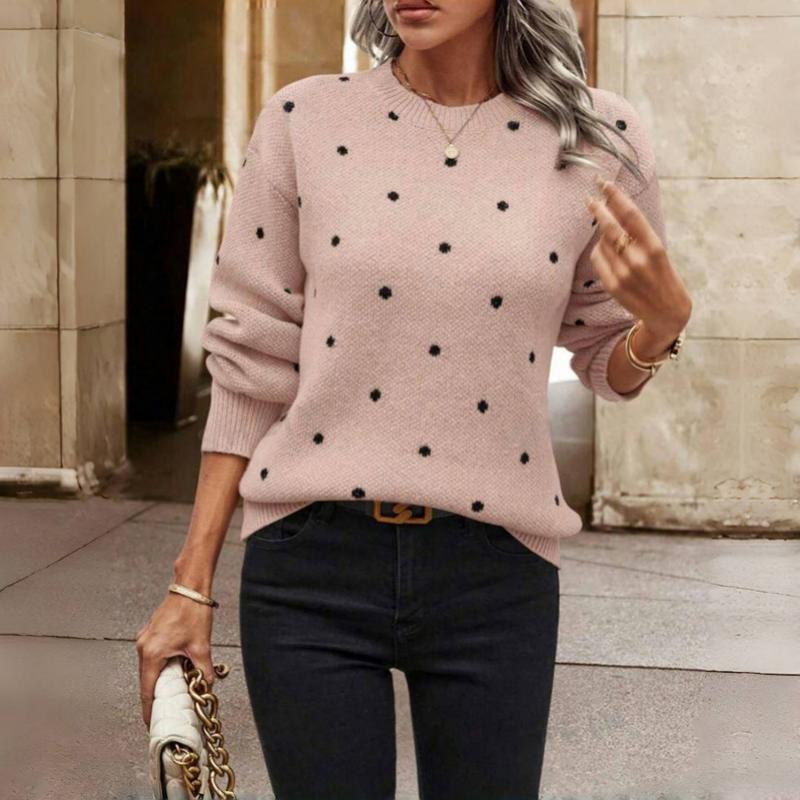 Damski Sweter Casual Dzianinowy