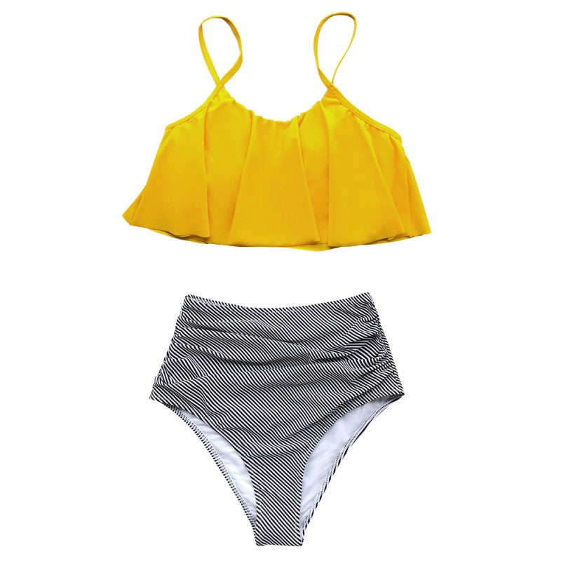 Bikini Belle Mae | Un bikini colorido con volantes